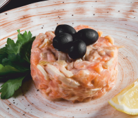 Салат из морепродуктов «Путина»